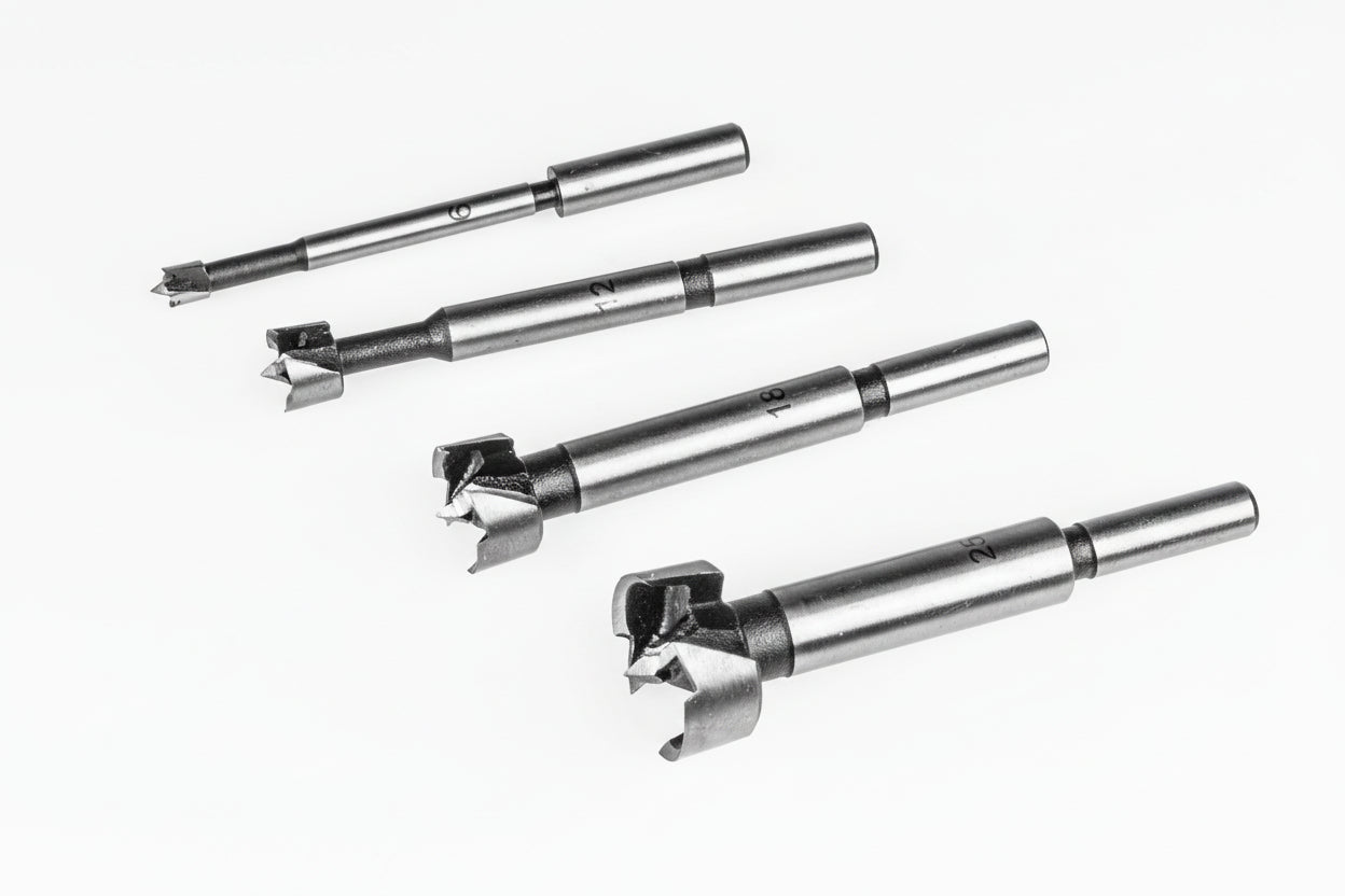 Carbatec 4 Piece Forstner Bit Set - Metric