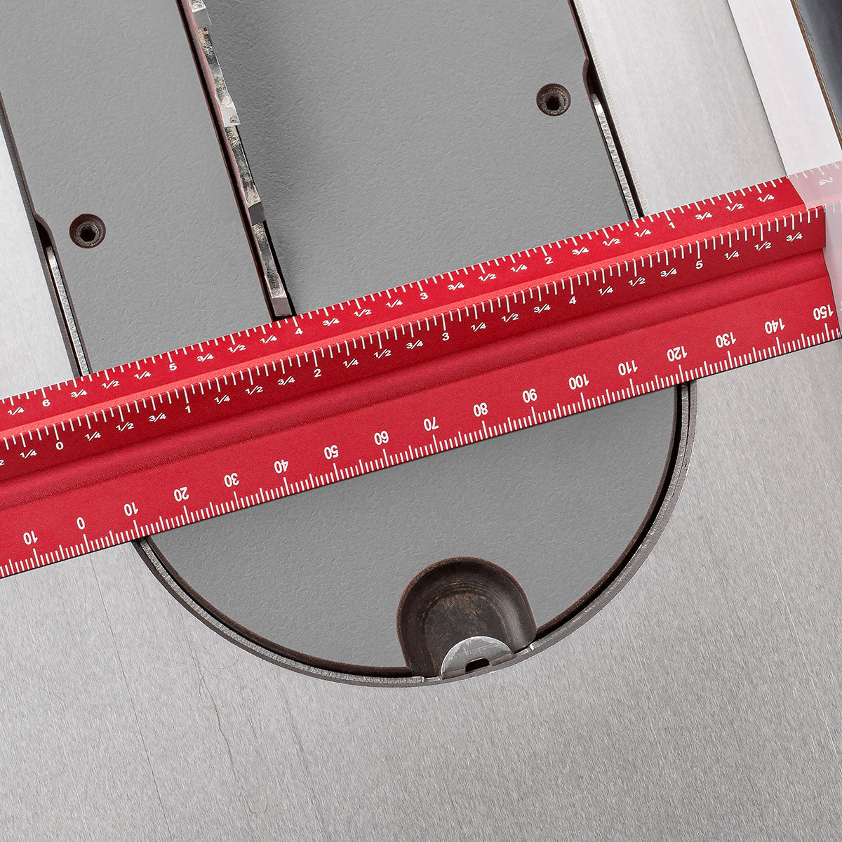 Woodpeckers HexScale Rule 600mm 24in with Stop HXSCL-24