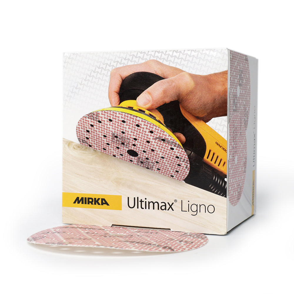 Mirka Ultimax Ligno Wood Sanding Discs 150mm - 50 Pack