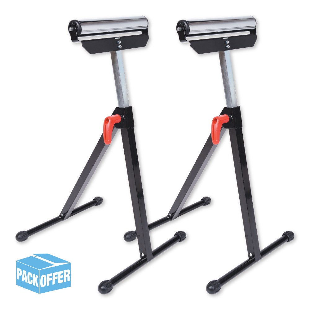 Carbatec Basic Roller Stand - 2 Pack