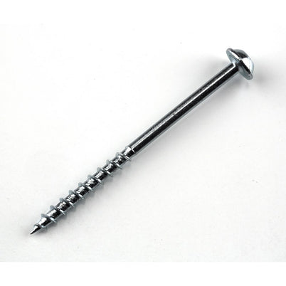 Kreg Pocket Hole Screws - 64mm Coarse/MaxiLoc Head - Zinc - 125 pack