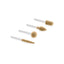 Kutzall Original Burr Kit for 1/8” Grinders - 4 Piece Fine Kit