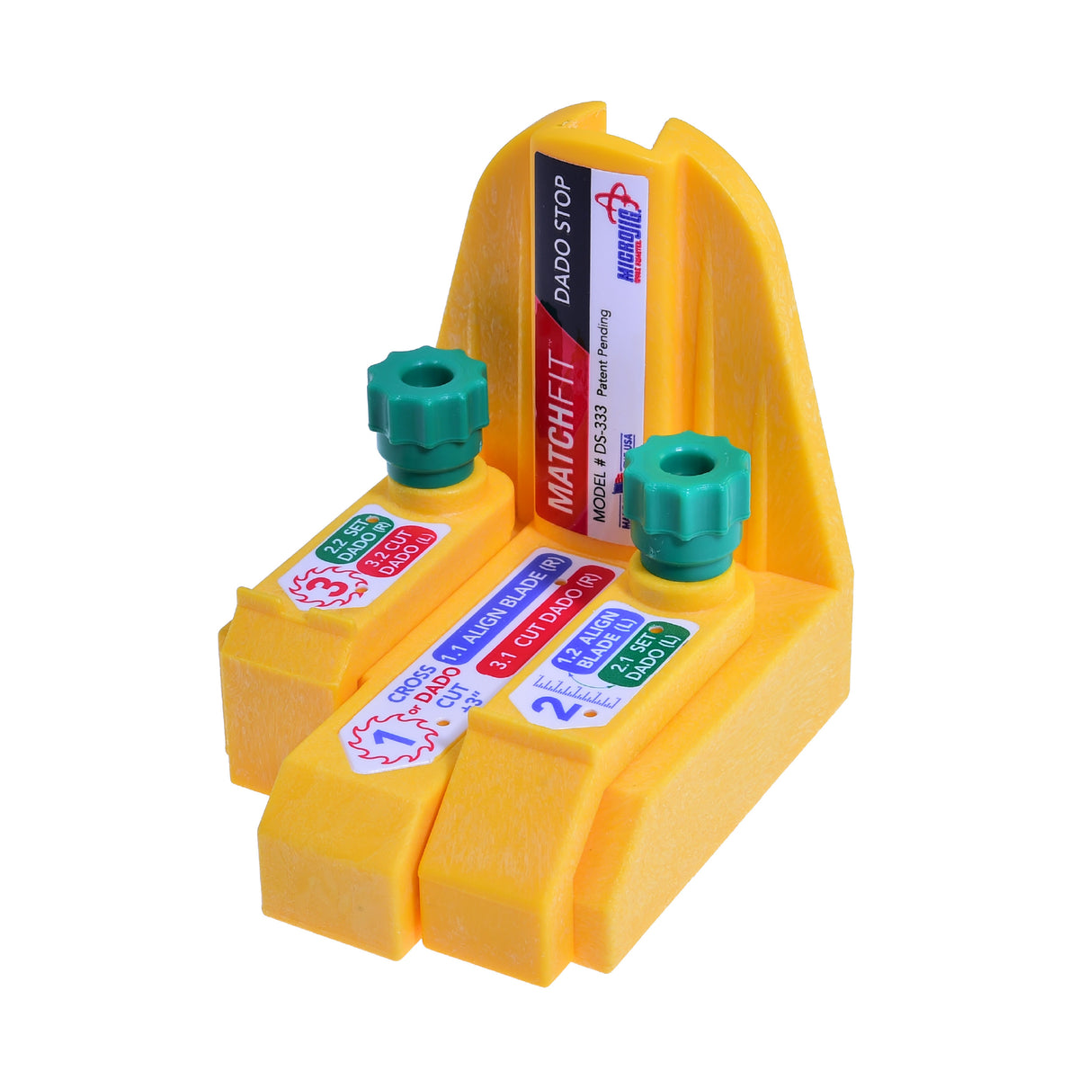 Microjig Matchfit dado stop