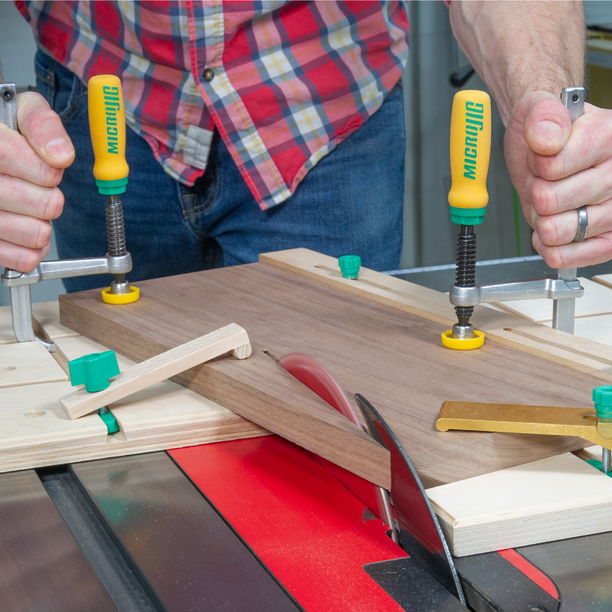 Microjig Matchfit dovetail hardware 1.5in (6-pack)