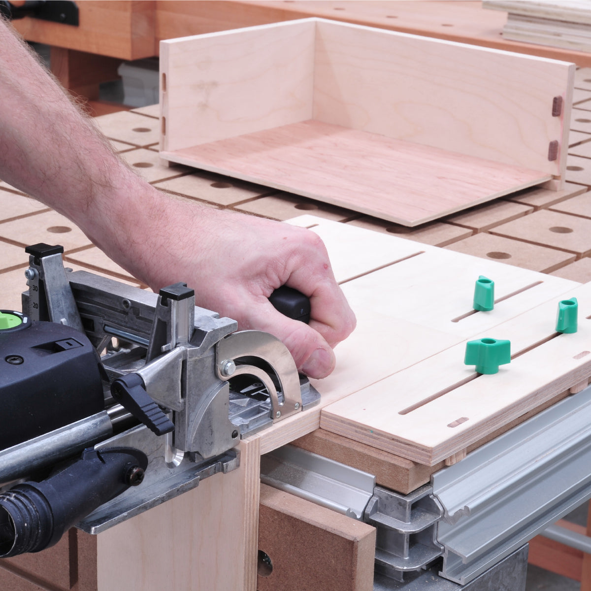 Microjig Matchfit dovetail hardware 1.5in (6-pack)