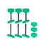 Microjig Matchfit dovetail hardware 2in (6-pack)