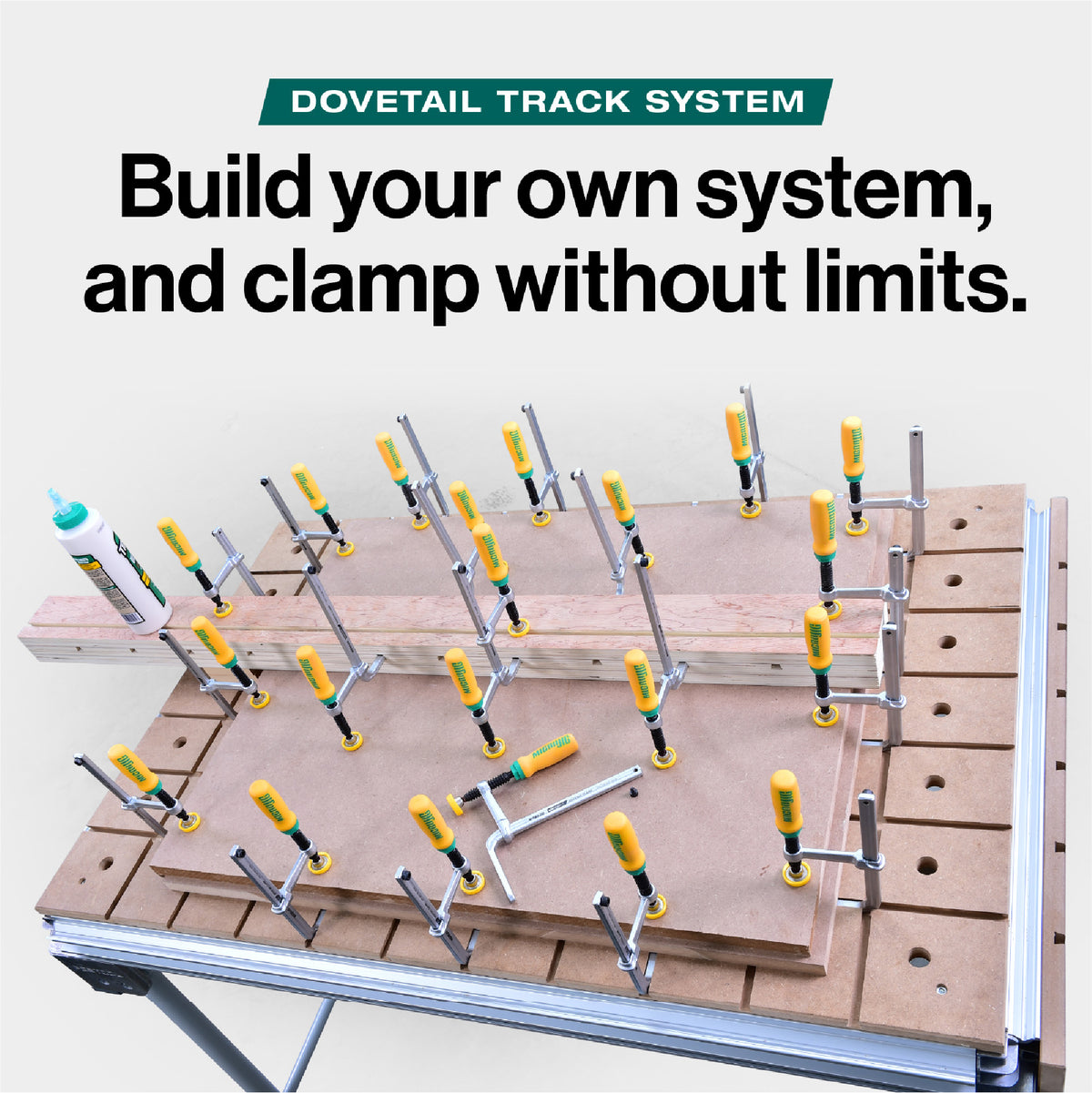 Microjig Matchfit dovetail clamp - 2 Pack