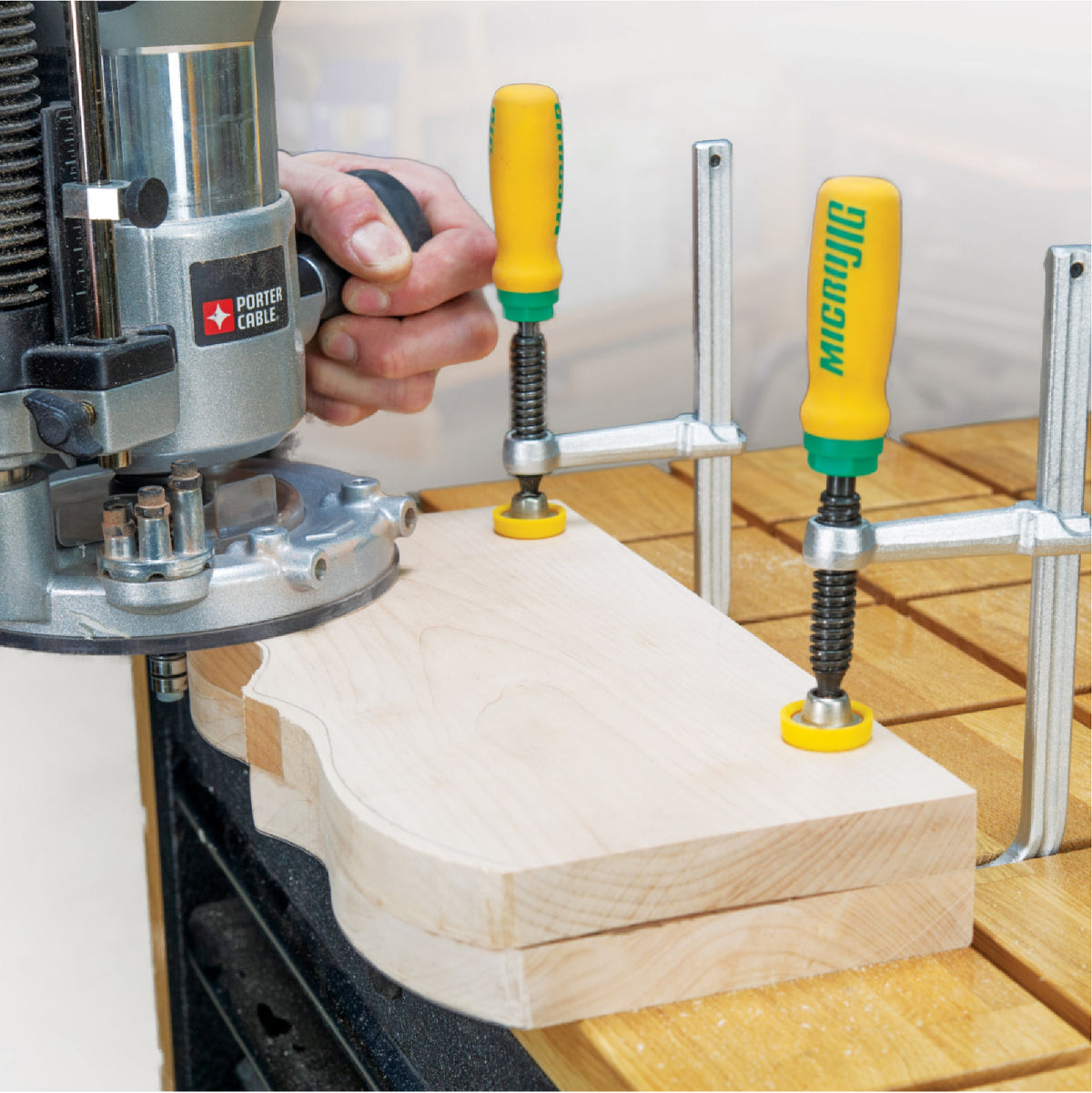 Microjig Matchfit dovetail clamp - 2 Pack