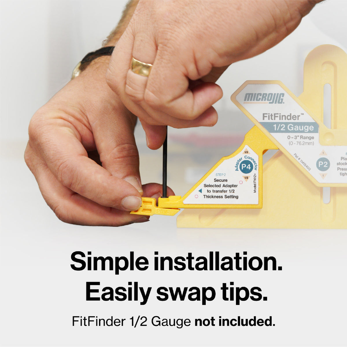 Microjig Fitfinder accessory upgrade kit