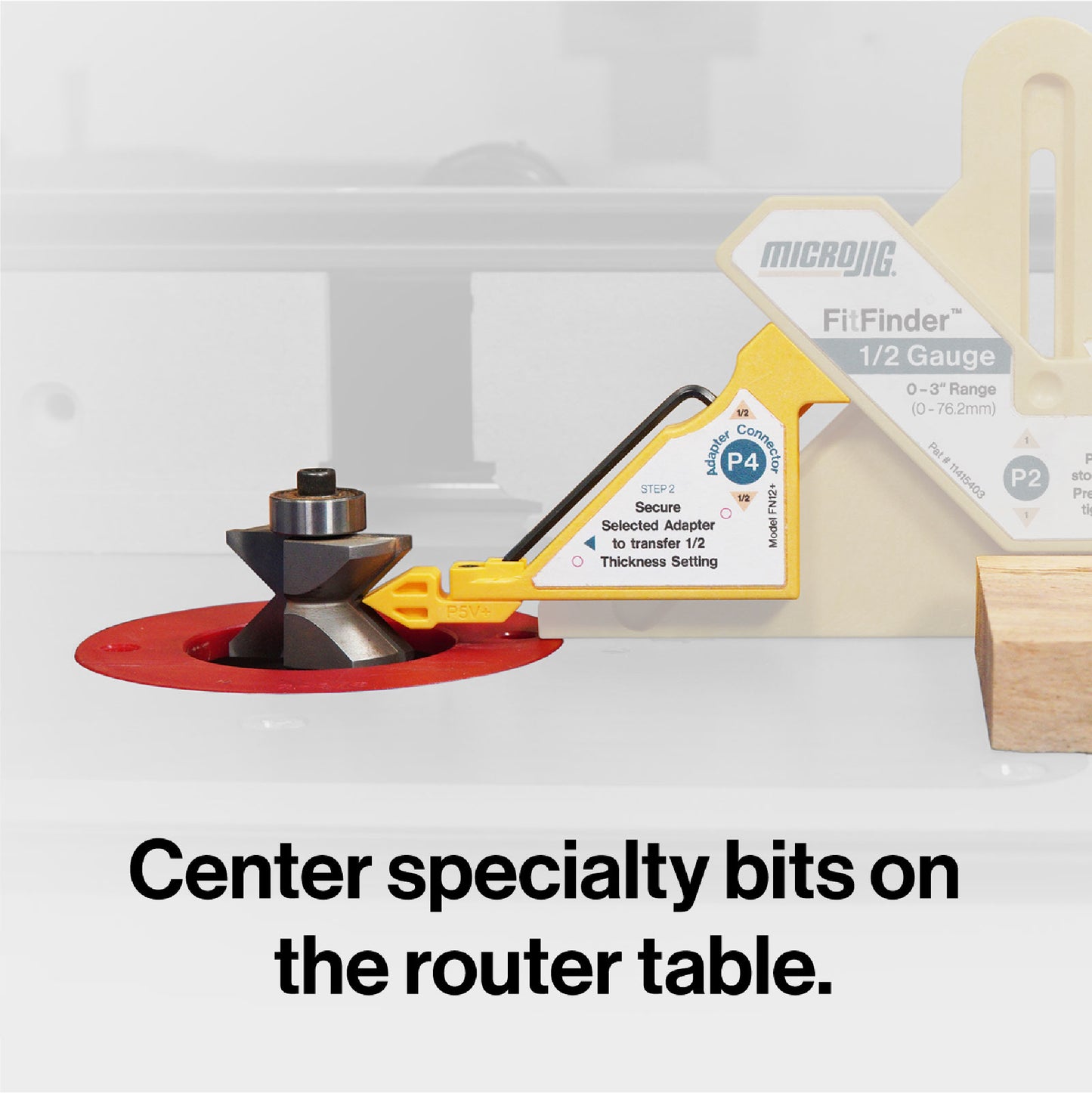 Microjig Fitfinder accessory upgrade kit