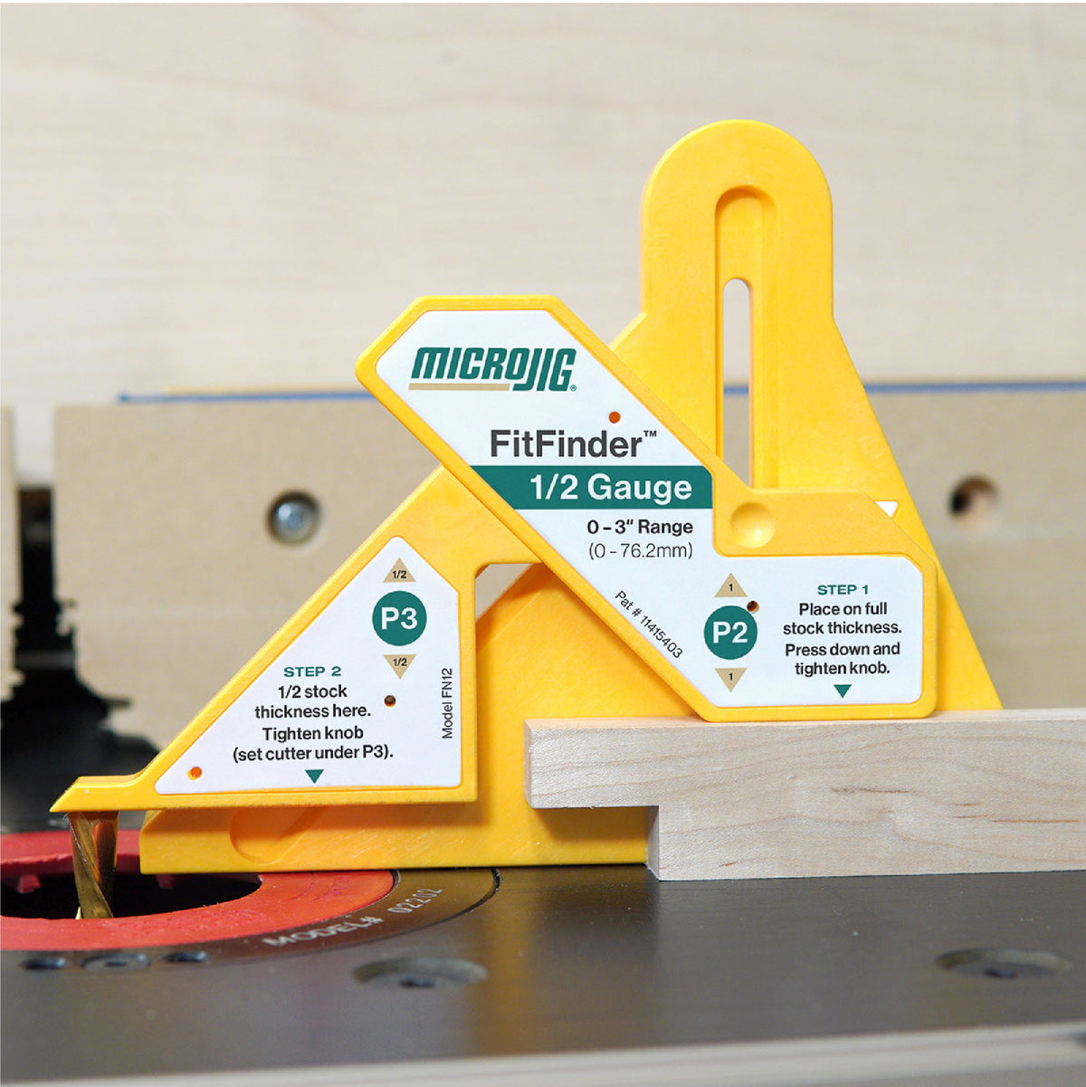 Microjig Fitfinder 1/2 gauge
