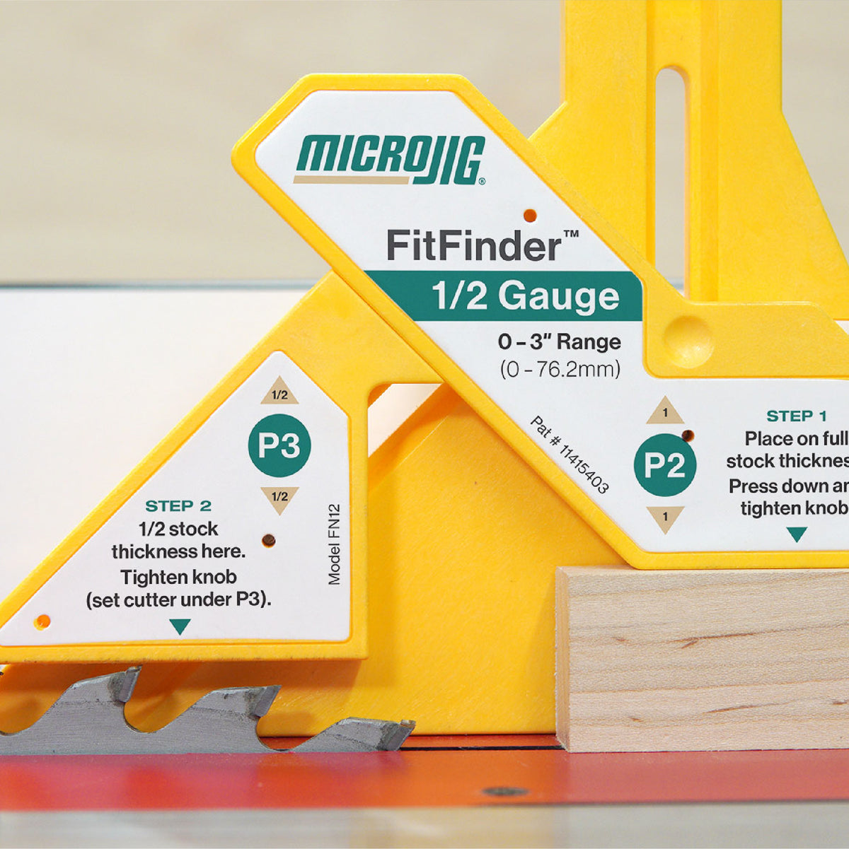 Microjig Fitfinder 1/2 gauge