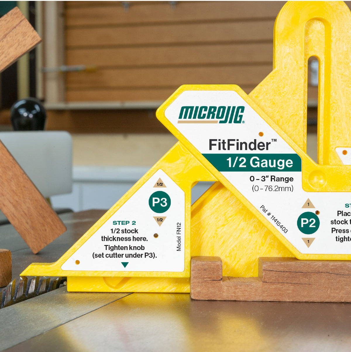Microjig Fitfinder 1/2 gauge