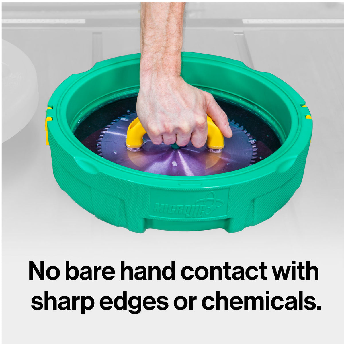 Microjig Bladeclean blade and bit cleaning system