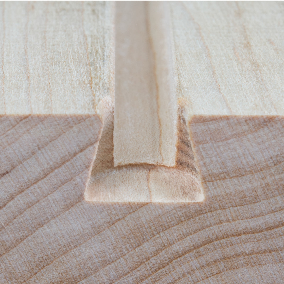 Microjig Matchfit clearance router bit 1/2in shank custom straight cutter