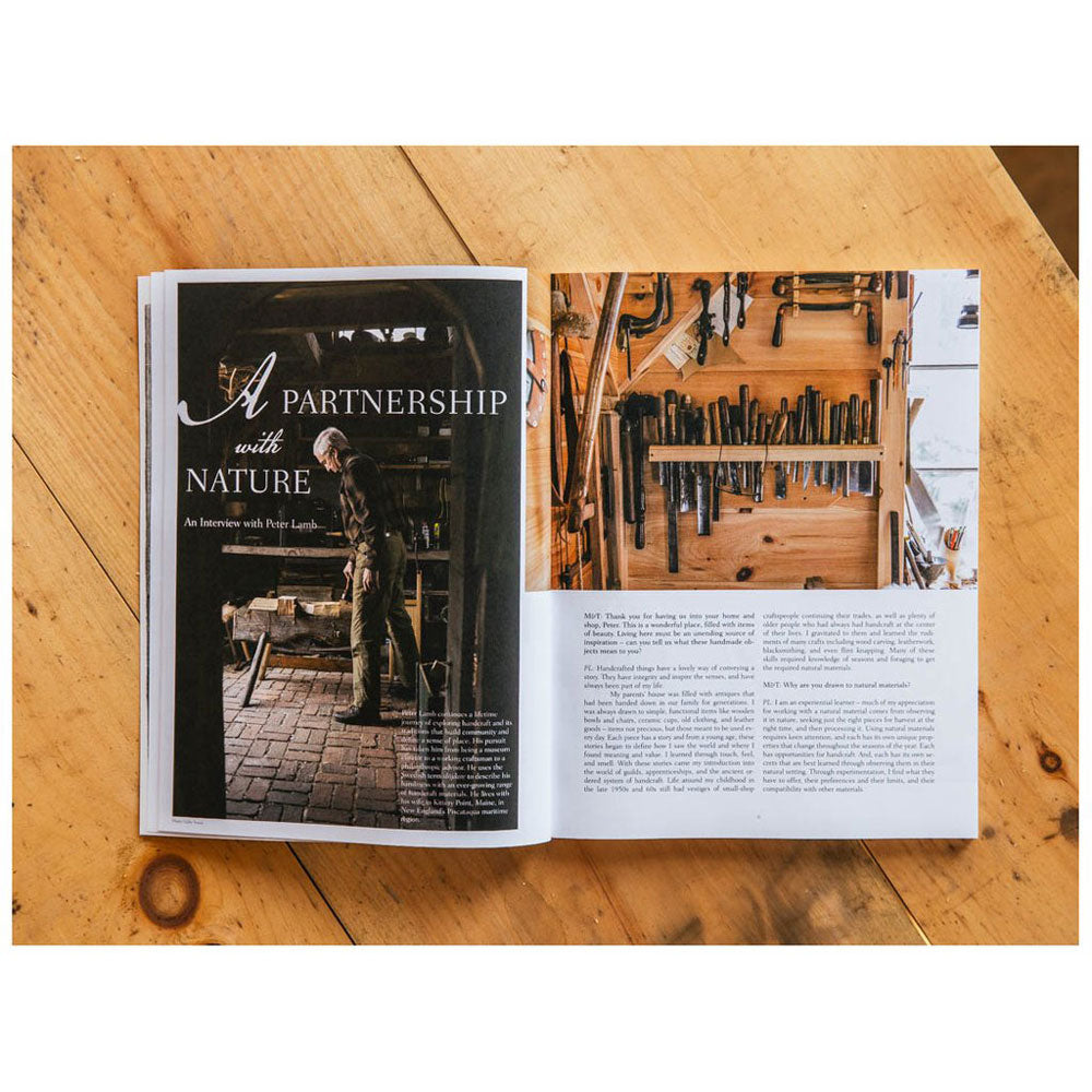 Book -  "Mortise and Tenon" Magazine Issue #7 -  Edited by Joshua A. Klein