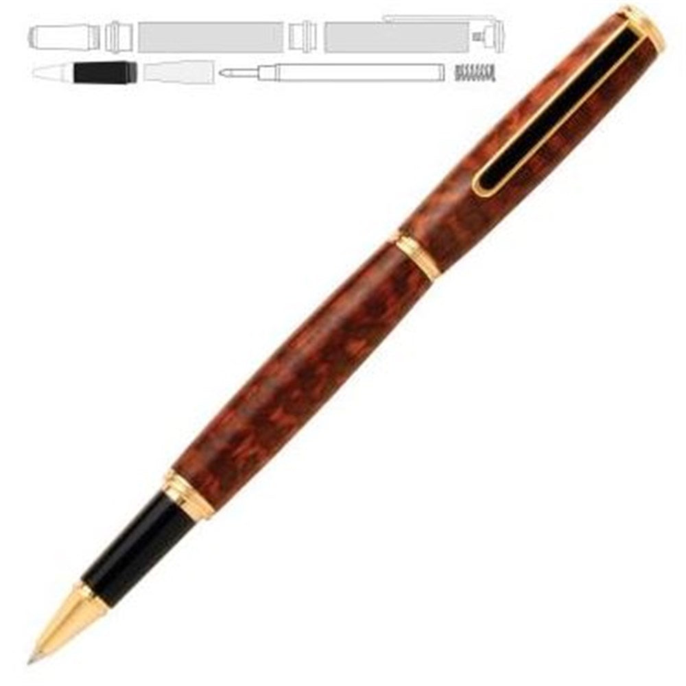 PSI Traditional 24kt Gold Rollerball Pen Kit