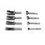 Carbatec Drill & Barrel Plug 8pce cutter Set - Large