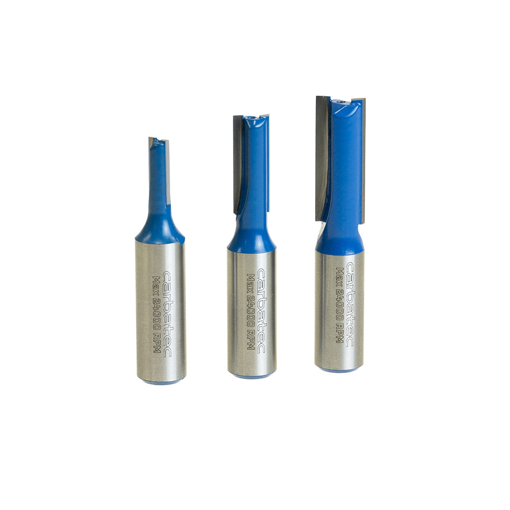 Carbatec 12 Piece Router Bit Set with 1/2" Shanks