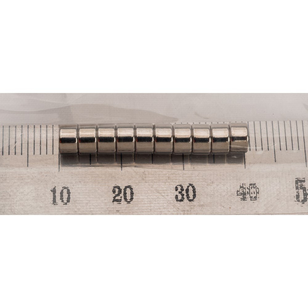 Carbatec Rare Earth Magnets - 8mm x 5mm - Pk 10