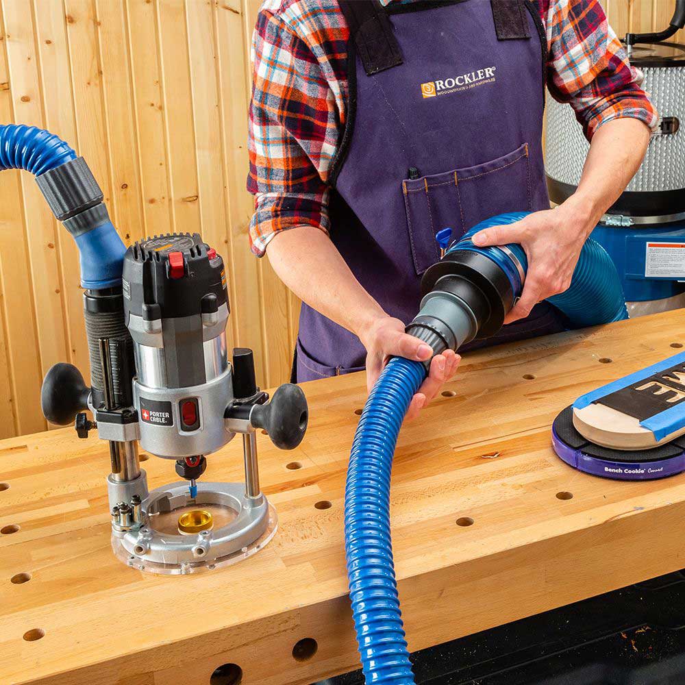 Rockler Dust Right Stacking Dust Port Adapter Set