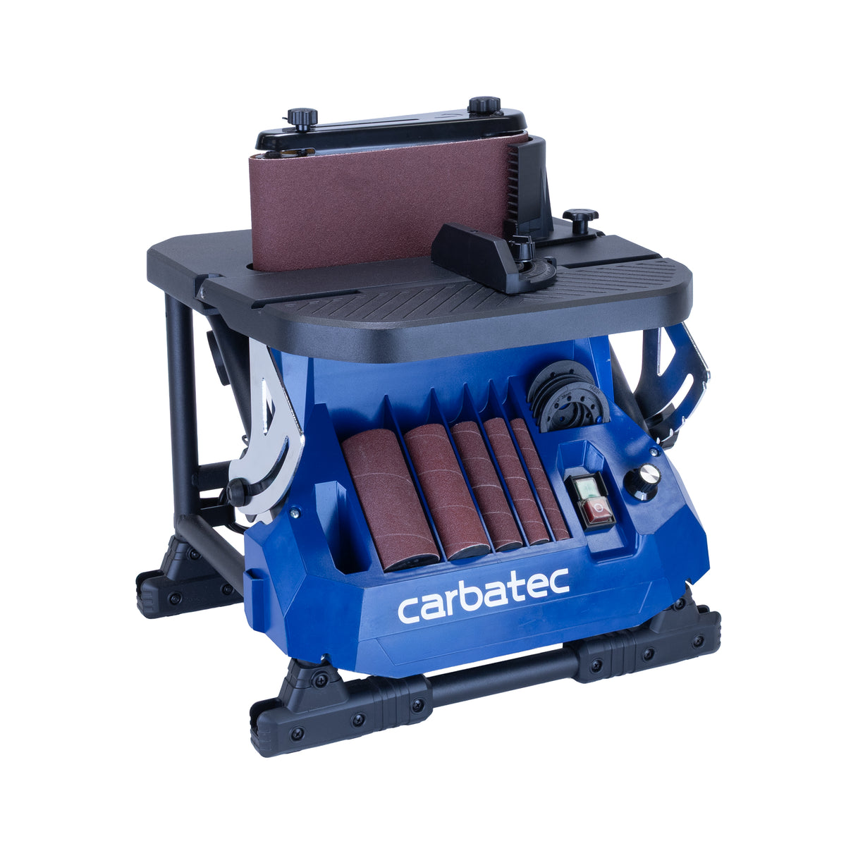 Carbatec Variable Speed Oscillating Benchtop 450W Spindle / Belt Sander