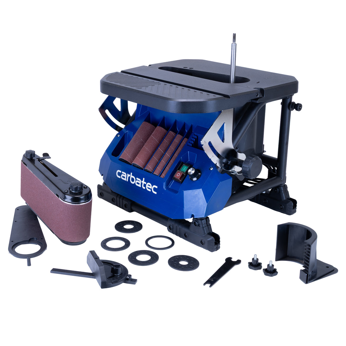 Carbatec Variable Speed Oscillating Benchtop 450W Spindle / Belt Sander