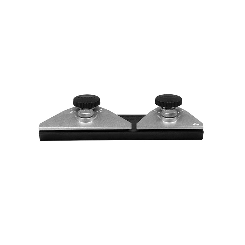 Tormek SC-60 Scissors Jig for precision sharpening of kitchen scissors and shears, with 60° angle setting, low-friction design, and secure clamping, compatible with Tormek T-2, T-4, and T-8.