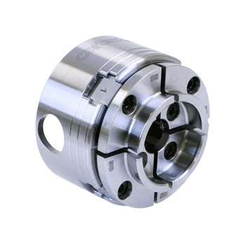 Carbatec 90mm Four Jaw Open Back Scroll Chuck