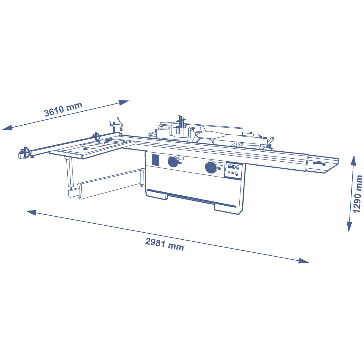 SCM Minimax CU410 Elite Universal Combination Machine - Three Phase