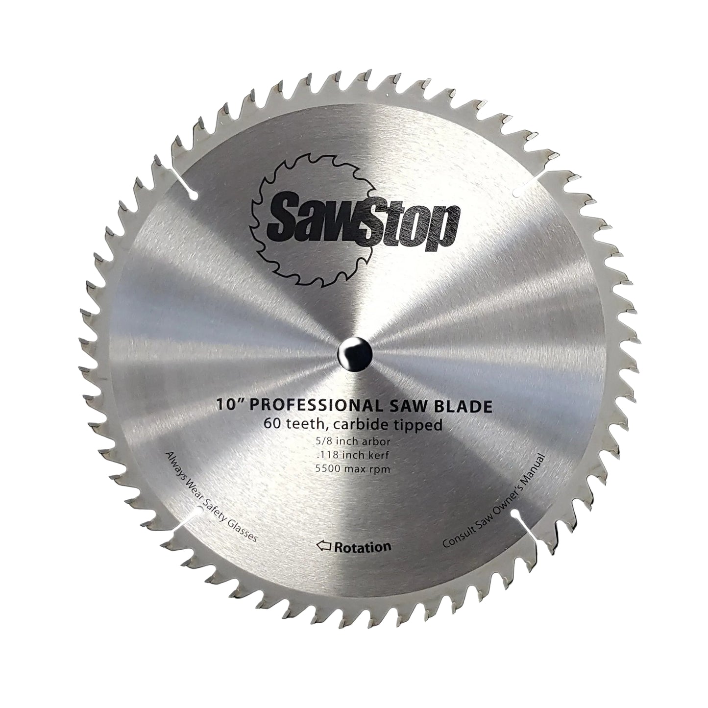 Sawstop Standard 60 Tooth 10" Replacement Blade