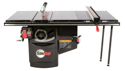SawStop Industrial Cabinet Saw 5HP - 3 Phase with 36" T-Glide Rail
