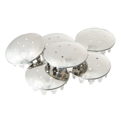 Carbatec Stainless Steel Shaker Tops - 6Pack