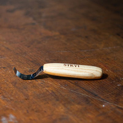 Stryi 35mm Double Bevel Spoon Carving Knife