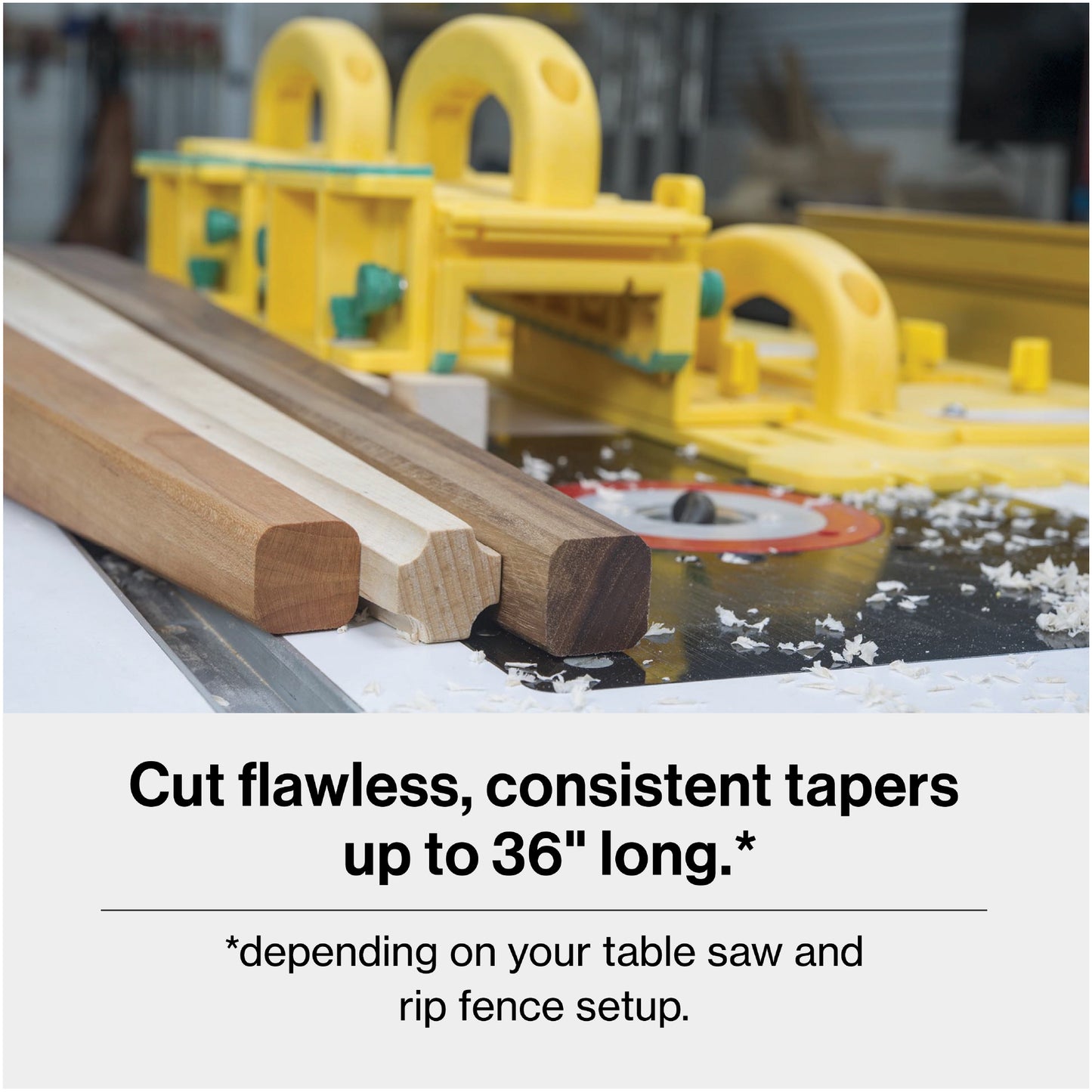 Microjig microdial taper jig