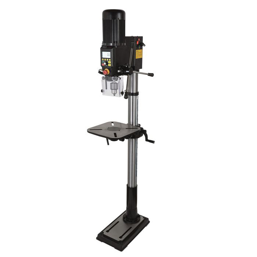 Nova Viking Pedestal Drill Press & Carbatec Deluxe Table Bundle