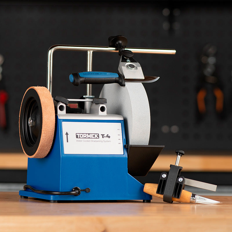 Tormek T-4 Original with Two Knife Jigs Kit