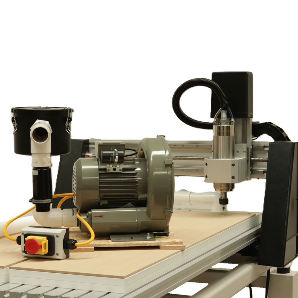 i2R Top Mount Vacuum Clamp Table 610 x 610mm - Complete Kit
