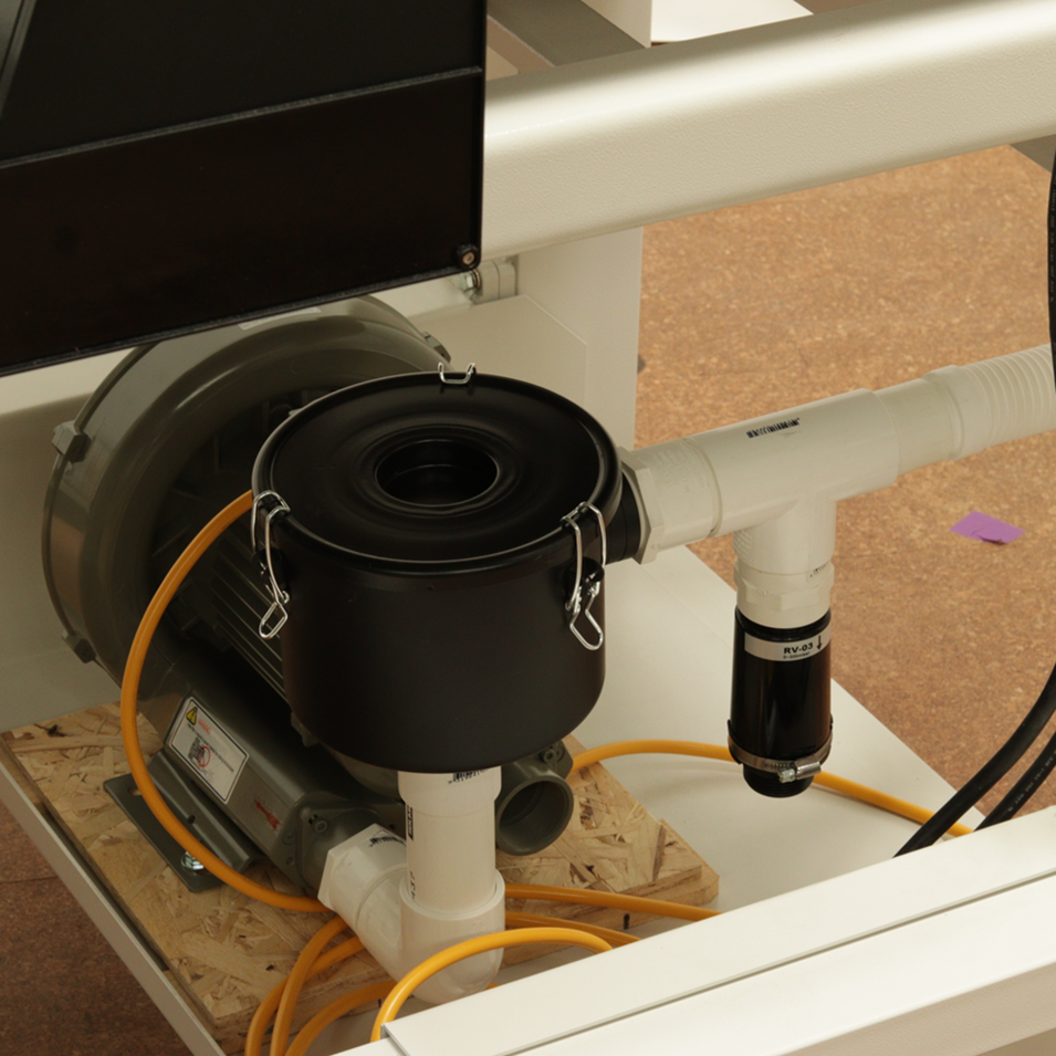 i2R Top Mount Vacuum Clamp Table 610 x 610mm - Complete Kit