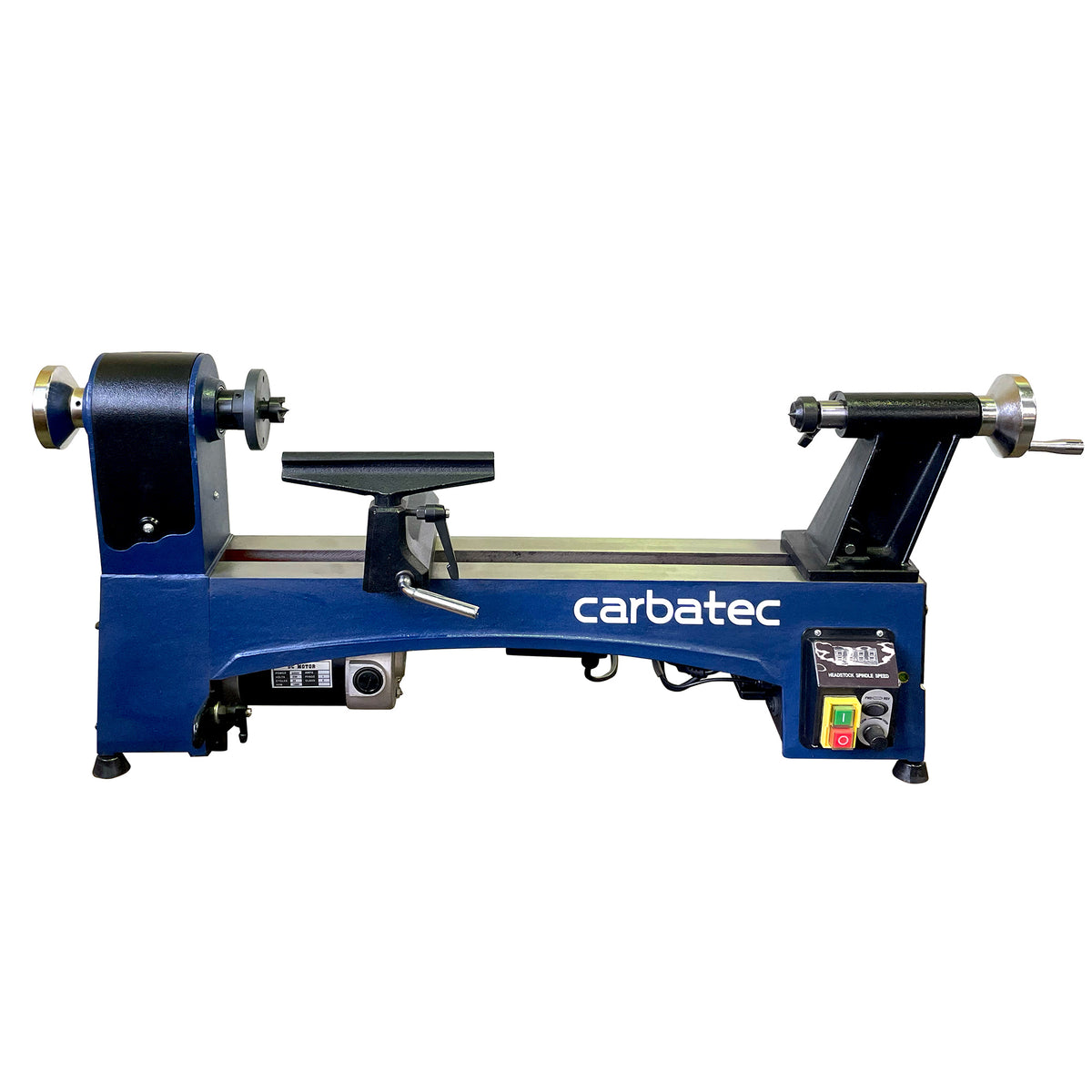 Carbatec EVS Benchtop Mini Lathe & Open Back Scroll Chuck Bundle