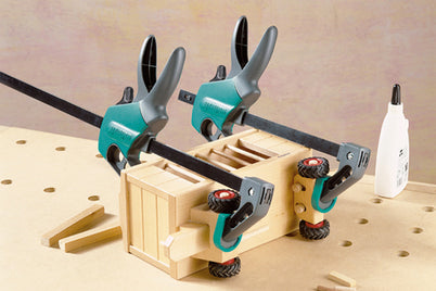 Wolfcraft EHZ "Easy" One-Hand Clamp Range - 150mm clamping width