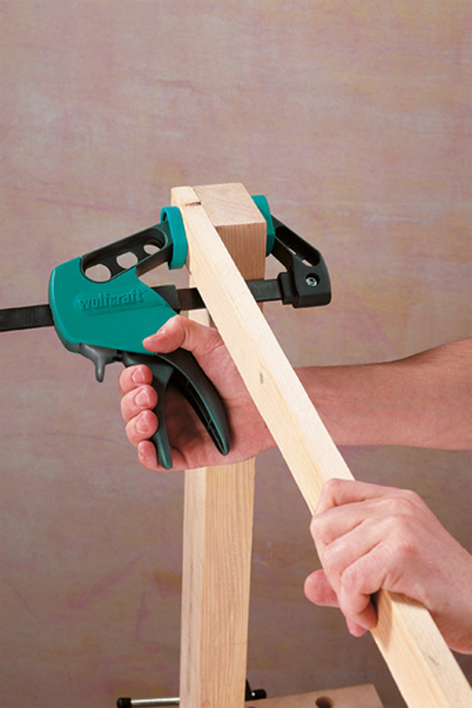 Wolfcraft EHZ "Easy" One-Hand Clamp Range - 300mm clamping width