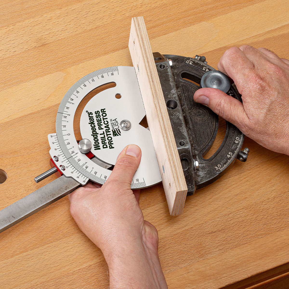 Woodpeckers Drill Press Protractor