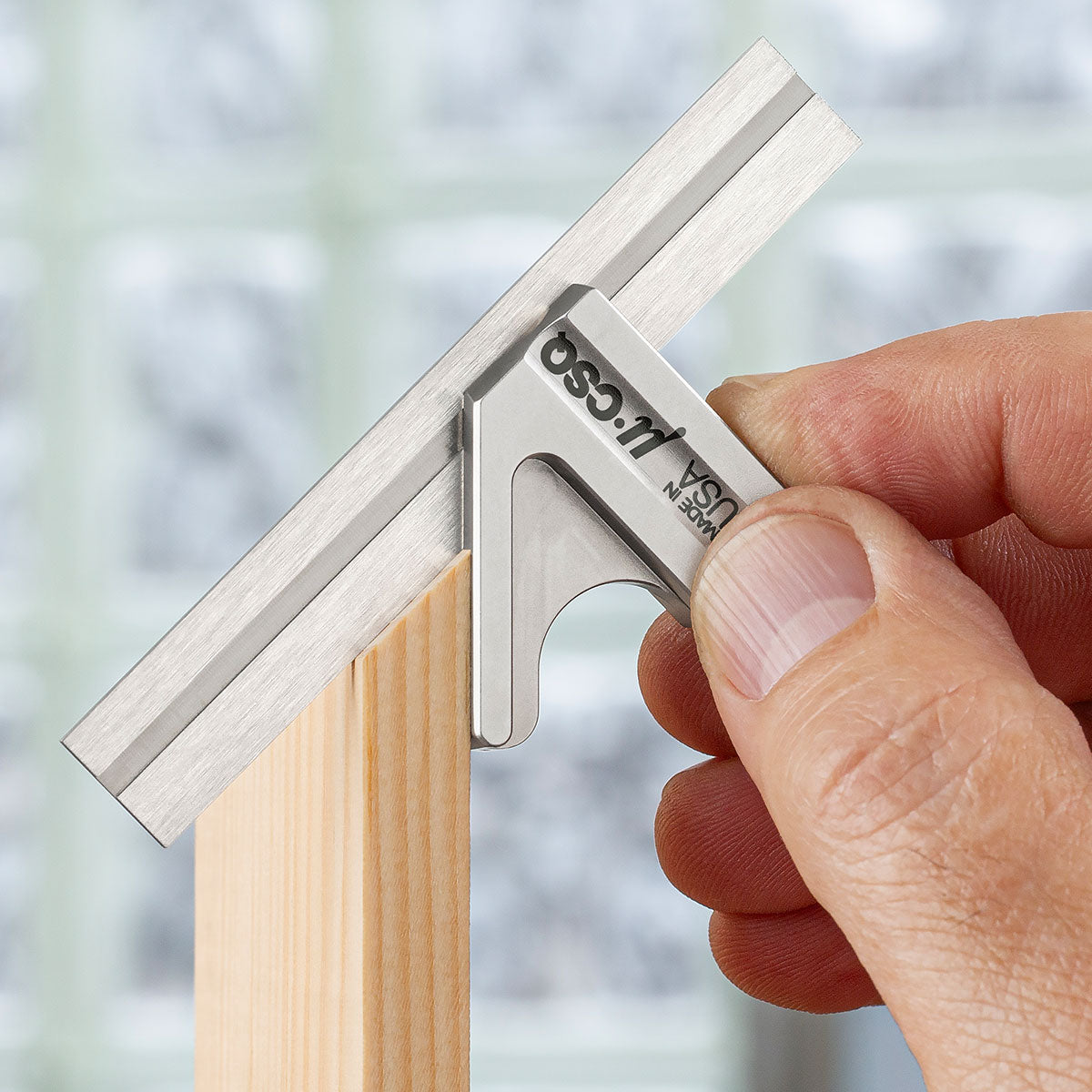 Woodpeckers Micro Joinery Square with Rack-It