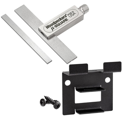 Woodpeckers Micro Joinery Square with Rack-It