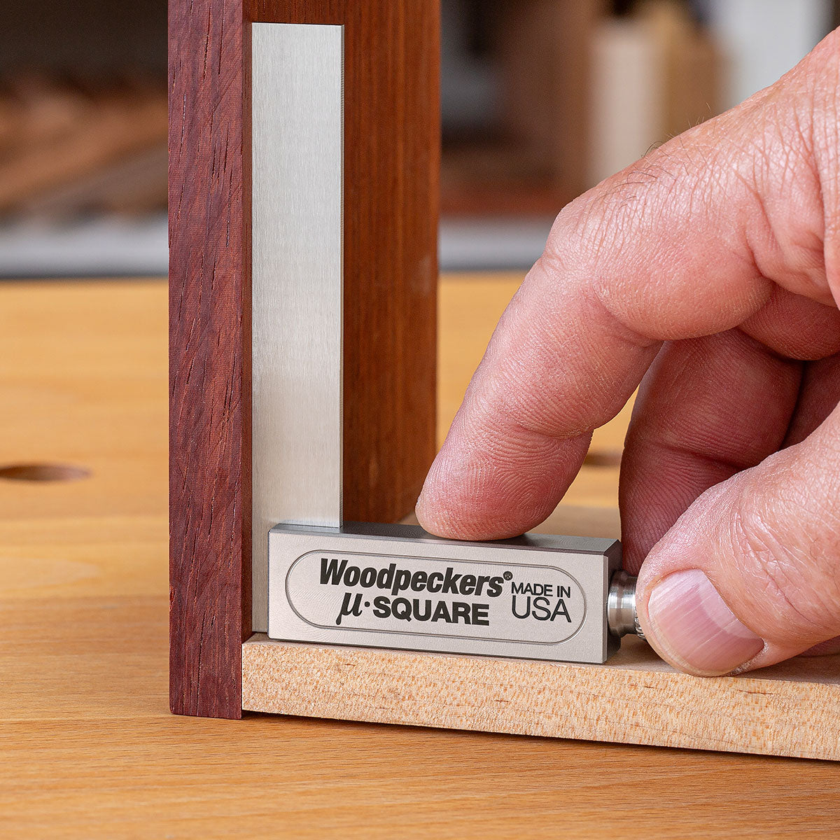 Woodpeckers Micro Joinery Square with Rack-It