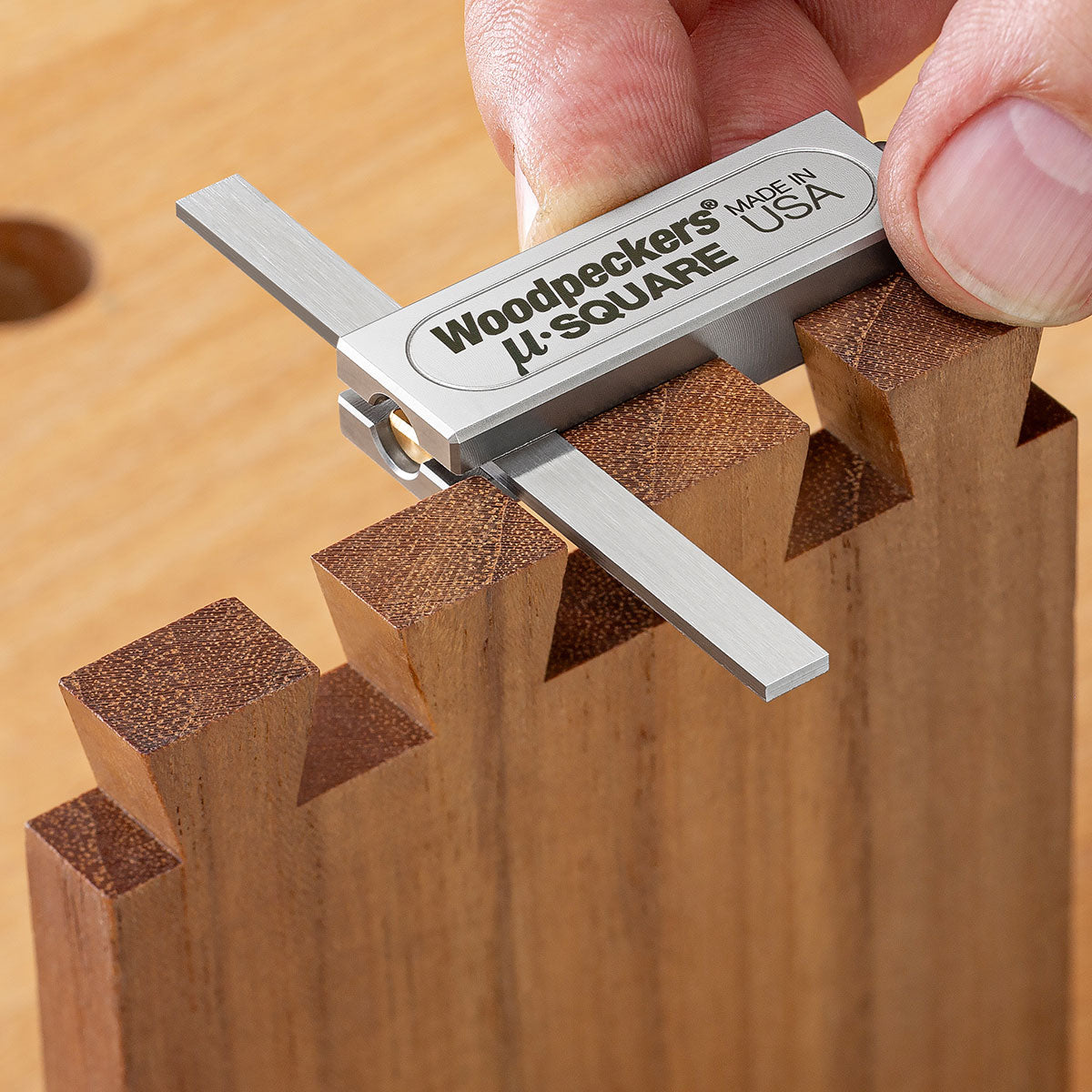 Woodpeckers Micro Joinery Square with Rack-It