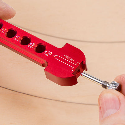 Woodpeckers Pocket Compass - 1” – 7” Range