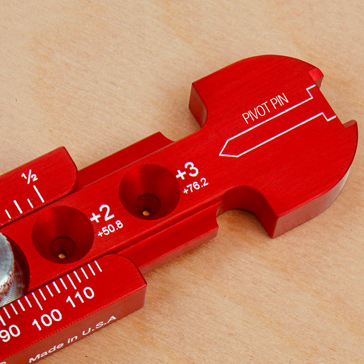 Woodpeckers Pocket Compass - 1” – 7” Range