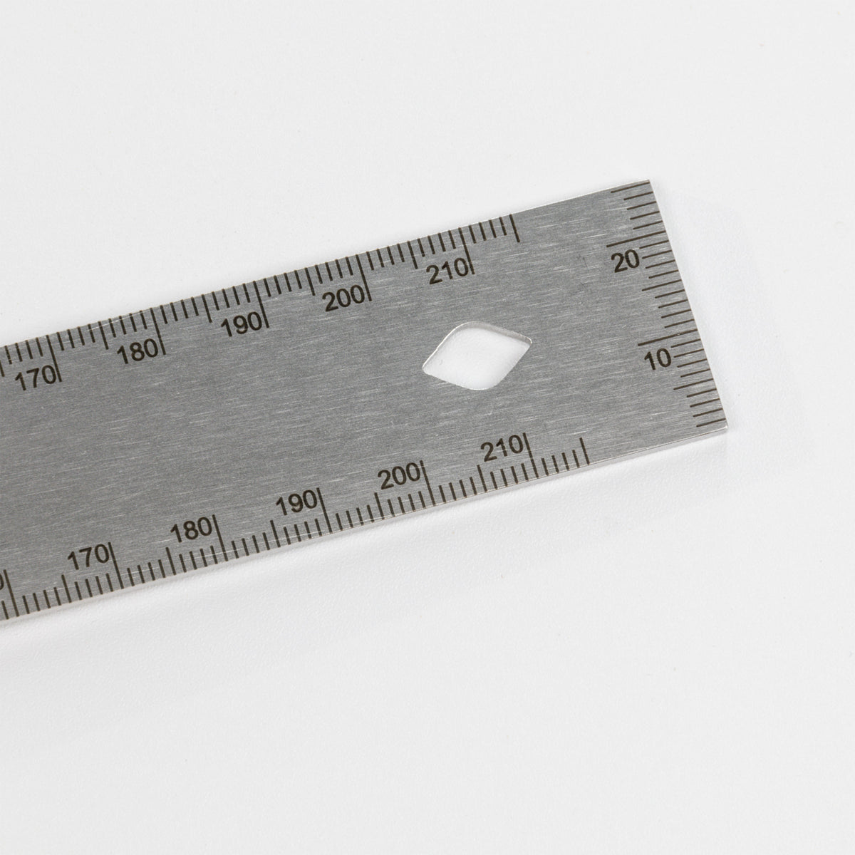 Woodpeckers Paolini Pocket Rule 200mm Stainless Steel PPRSS-200-19